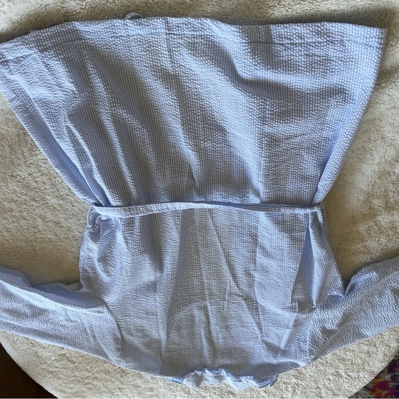 Light Blue Women's Robe - Picture 4 of 4